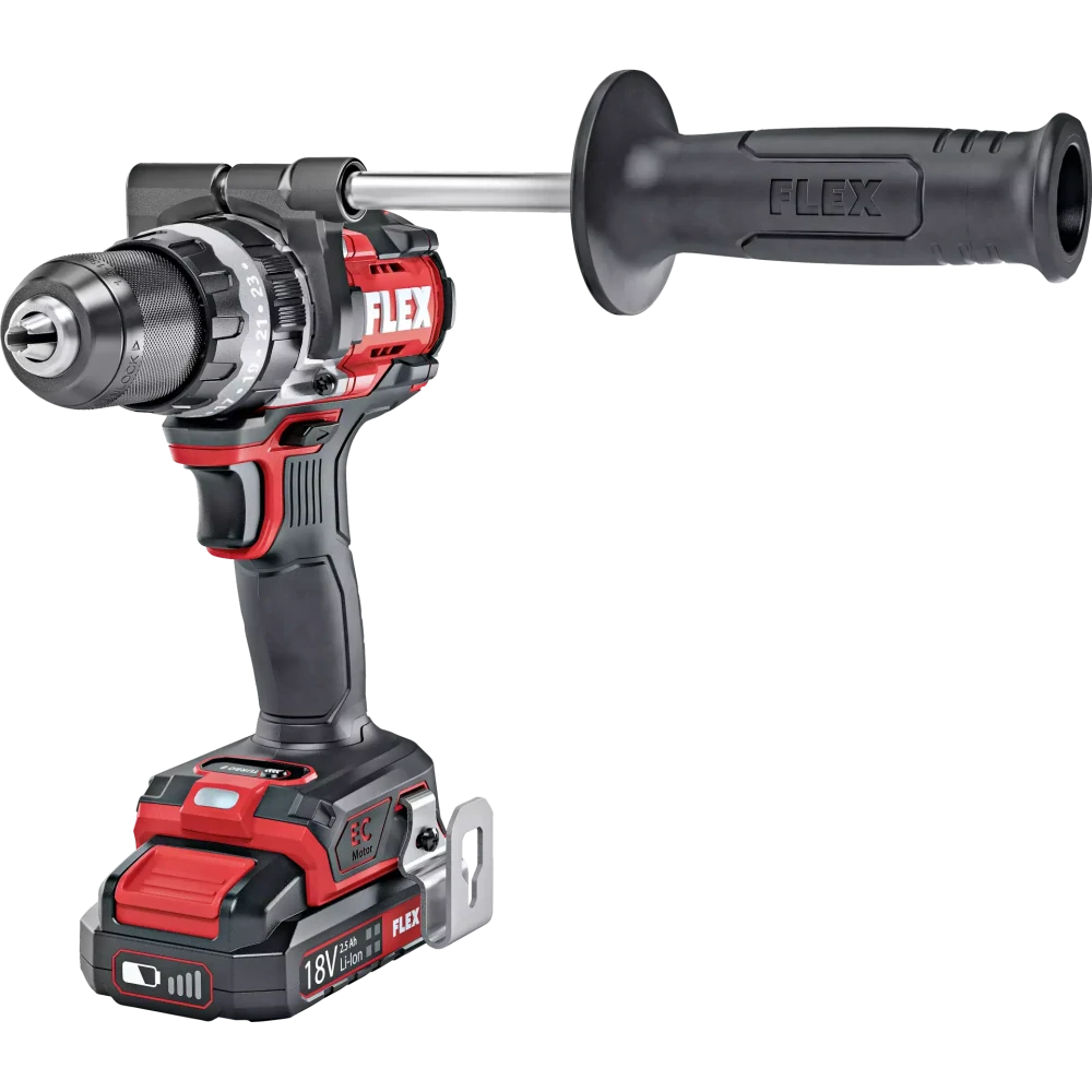 Aku-vrtačka s příklepem a funkcí turbo 18,0 V, 2-rychlostní, PD 2G 18.0-EC HD, FLEX
