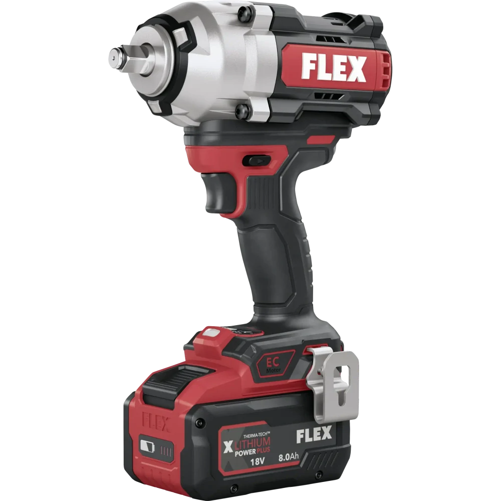 Aku-rázový utahovák 18 V, IW 1/2" 1500 18-EC/5.0 Set, FLEX