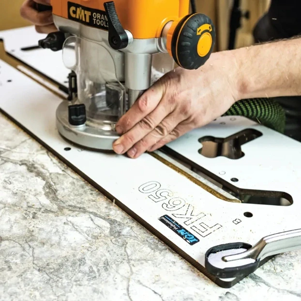 Šablona pro spoj kuchyňských desek 650mm, FK650, IGM 