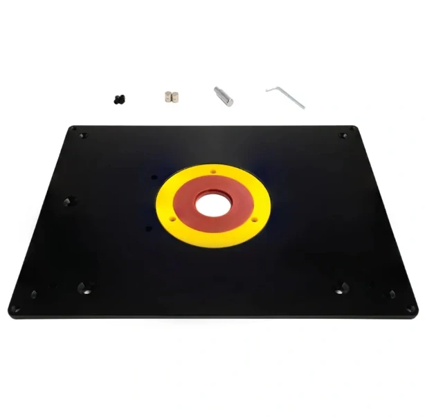 Frézovací deska plastová 306x229x6mm, otvor D30-66-98mm, FRT2-114, IGM