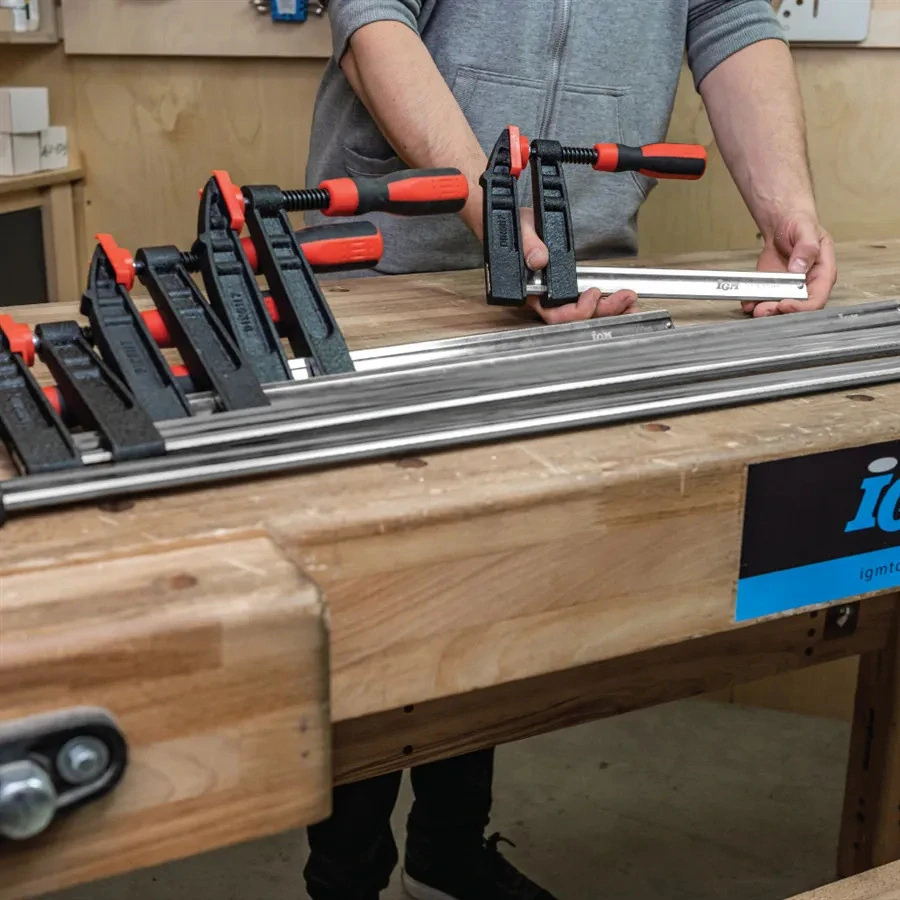 Šroubová svěrka - 800 x 120mm, MO-SS8012, IGM