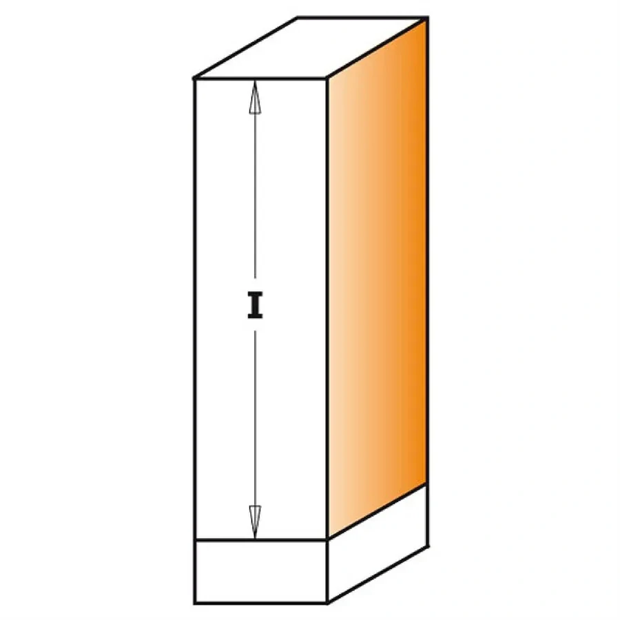 Ořezávací fréza, šikmé zuby pozitivně-negativní HW - D34,9x50,8 B34,9 S=12, C90688041B, CMT
