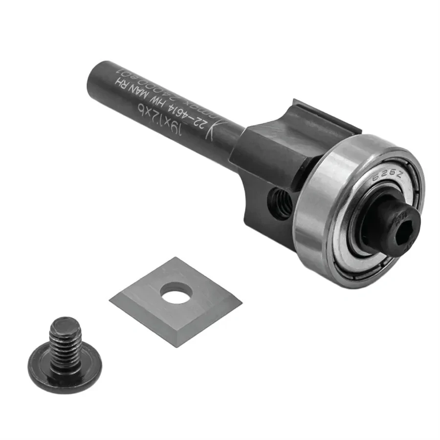 Ořezávací žiletková fréza s ložiskem - D19x12 L56 S=8 HW, F043-19081, IGM