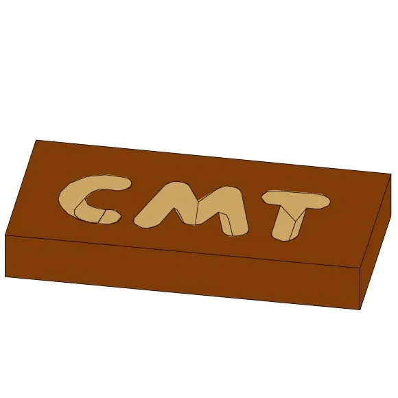 Fréza na V drážku - 60° D12,7x11 S=8 HW, C95800111, CMT