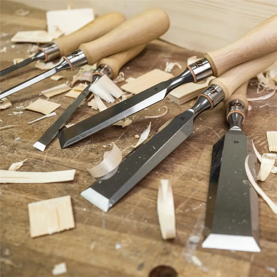 Ploché dláto s habrovou rukojetí - 6 mm, IGM, RSS-PD06