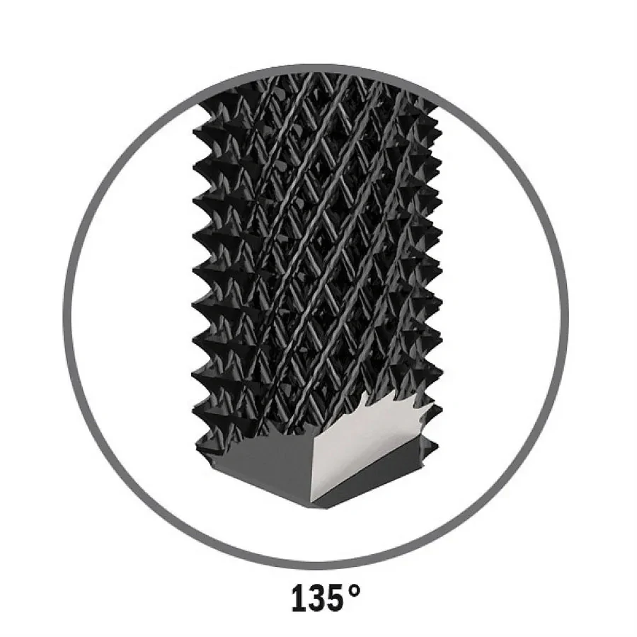 CHROME Fréza na kompozity se závrtným čelem 135° - D8x25 L60 S=8 HWM, C15108025D, CMT