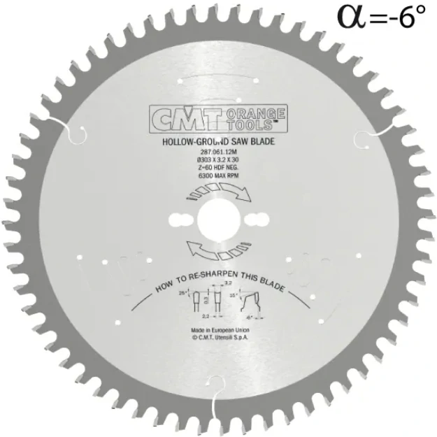 Pilový kotouč na lamino bez předřezu - D160x2,6 d20 Z34 HW, - C28703406H, CMT Industrial C287