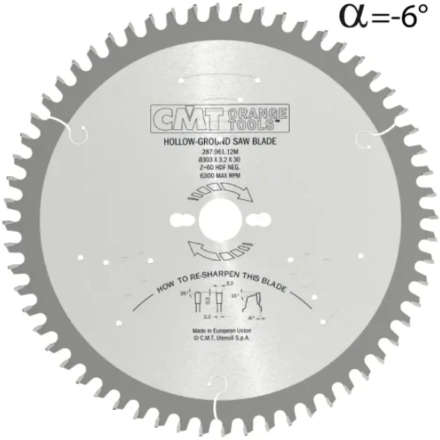 Pilový kotouč na lamino bez předřezu - D250x3,2 d30 Z48 HW, - C28704810M, CMT Industrial C287