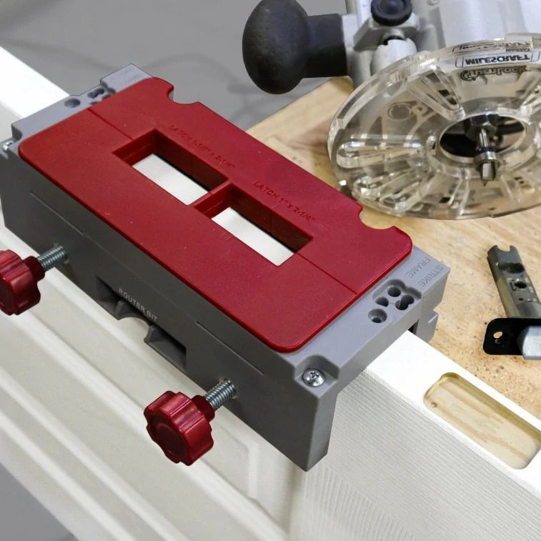 HingeJigPLUS™ – šablona na panty, zámky a protiplechy dveří i rámu, Milescraft, M1229