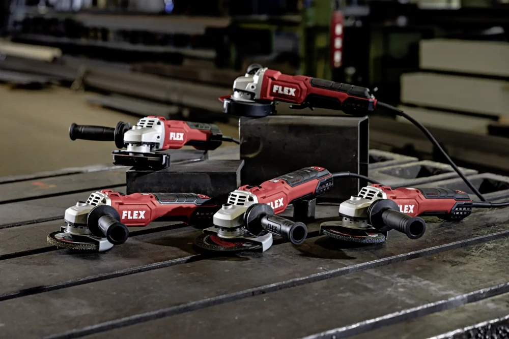 Úhlová bruska 2000 W s pádlovým spínačem a brzdou, 125 mm, LBP 20-11 125-EC, FLEX