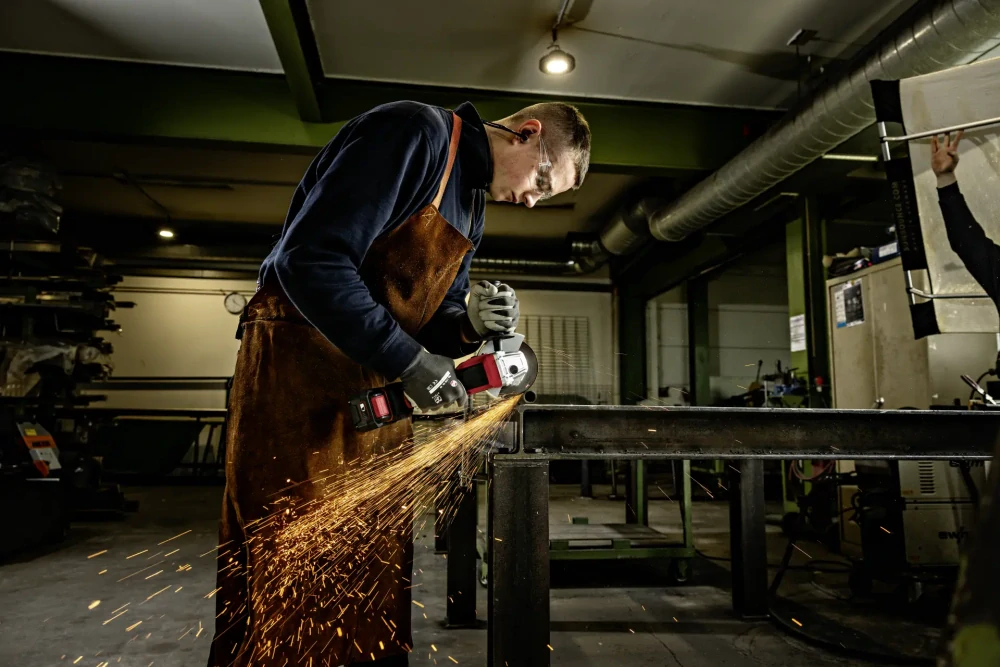 Aku-úhlová bruska 18,0 V Light Duty, 125 mm, L 125 18.0-EC LD/5.0 Set, FLEX