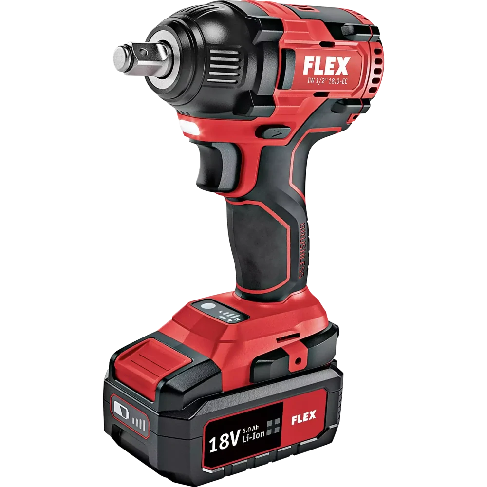 Aku-rázový utahovák 18,0 V, IW 1/2" 18.0-EC, FLEX