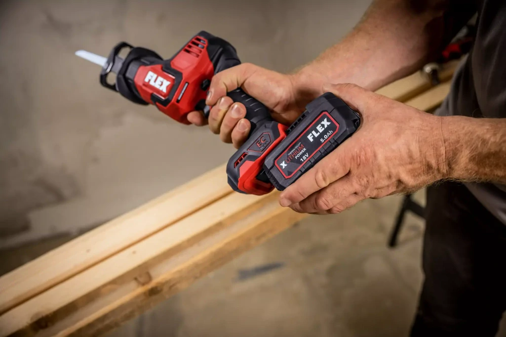 Výkonná aku šavlová pila s vysokým zdvihem, 18 V, RS 25 18.0-EC C, FLEX