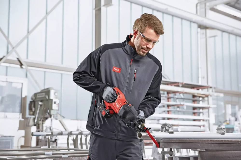 Aku - šavlová pila 18,0 V s orbitálním pohybem, RSP DW 18.0-EC/5.0 Set, FLEX