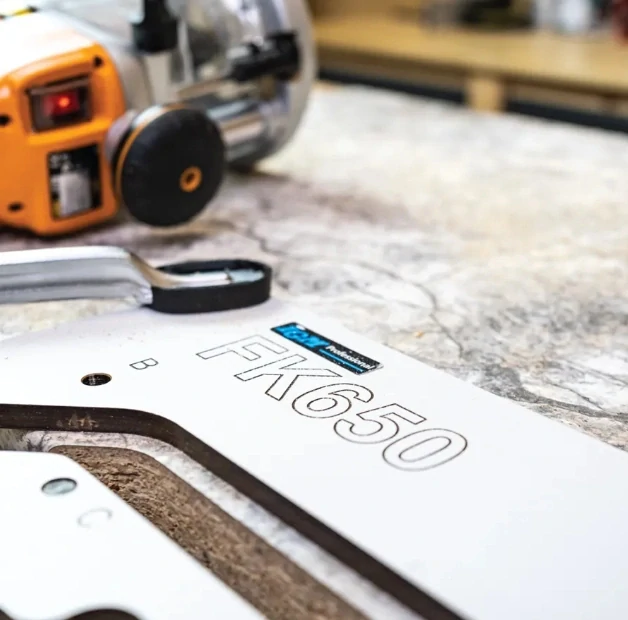 Šablona pro spoj kuchyňských desek 650mm, FK650, IGM 