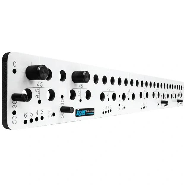 Vrtací šablona sada 900mm + ZDARMA 100ks kolíků 8x35, FKP900, IGM 