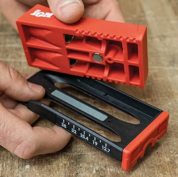 Pocket Hole Svrtávací přípravek Double, sada, VP-PHJ2S, IGM 