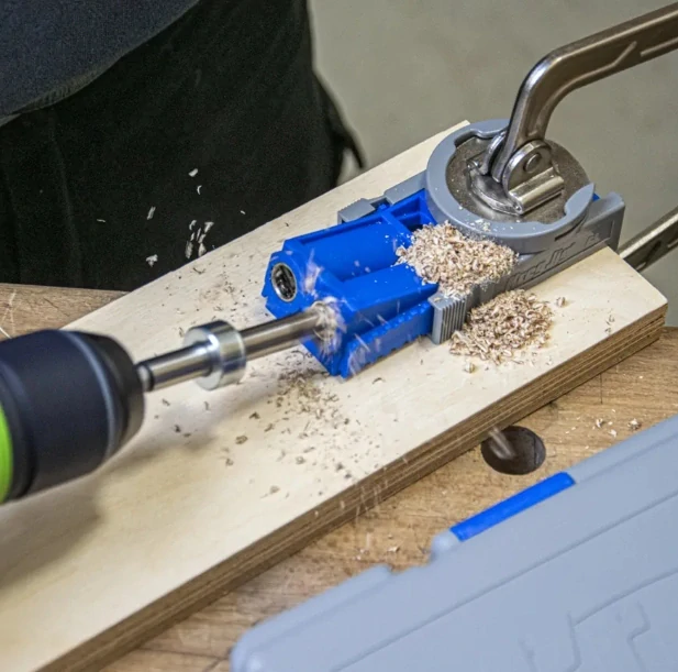 Svrtávací přípravek na skryté šroubové spoje R3, R3-INT, Kreg 