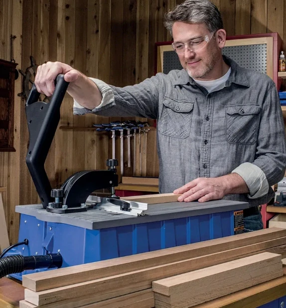 Foreman Svrtávací stroj na skryté šroubové spoje, DB210-EUR, Kreg 