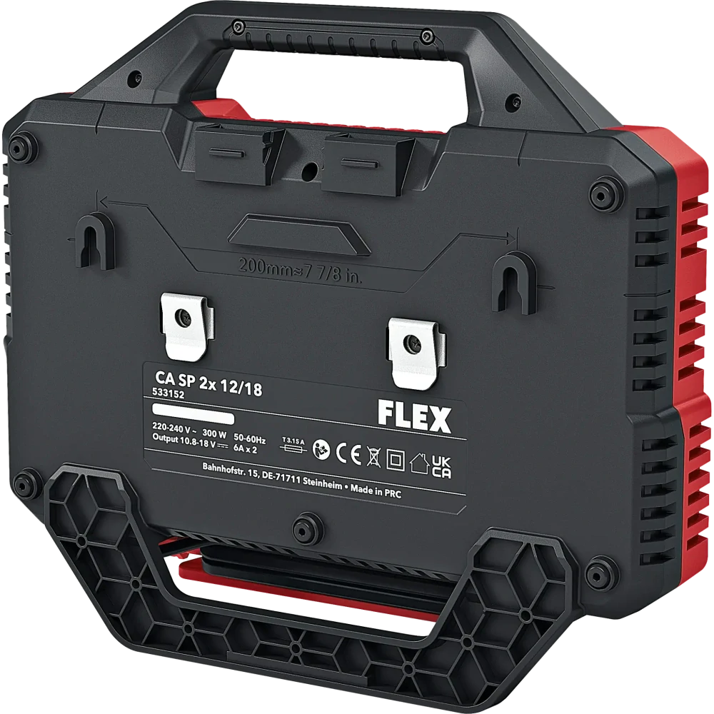 Dvojitá rychlonabíječka 12/18 V, CA SP 2x 12/18, FLEX