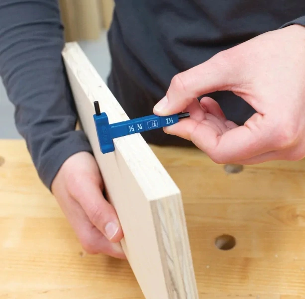 Vrták pro skryté spoje s nastavitelným dorazem, KPHA308-INT, Kreg 