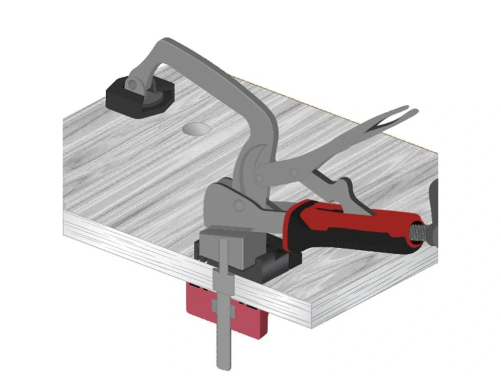 Držák stolní svěrky, Milescraft, BenchLock, M4016
