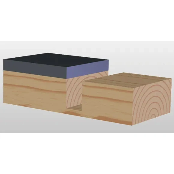 Drážkovací fréza s ložiskem - D12x25 L61 S=8 HW, M112-12081, IGM