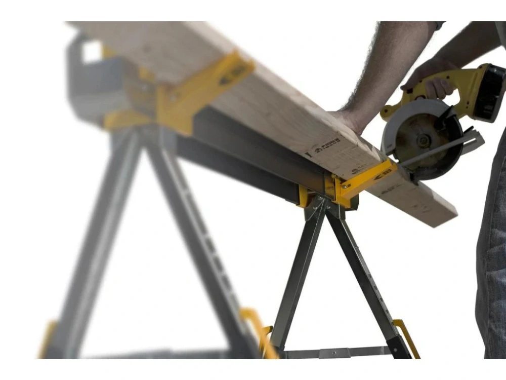 1 x pár skládacích stavebních koz s nosností 1180 kg, C700/2, ToughBuilt
