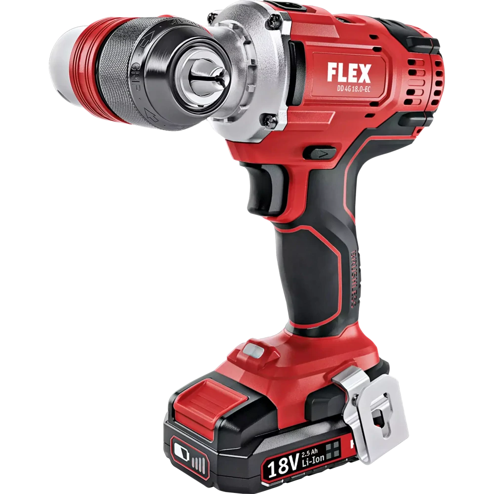 Aku-šroubovák 18,0 V, 4-rychlostní, DD 4G 18.0-EC C, FLEX