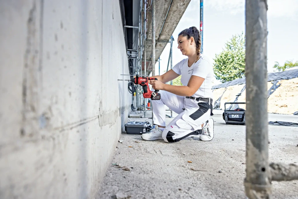 Kompaktní a výkonné aku-vrtací kladivo 12 V, FHE 1-16 12-EC, FLEX