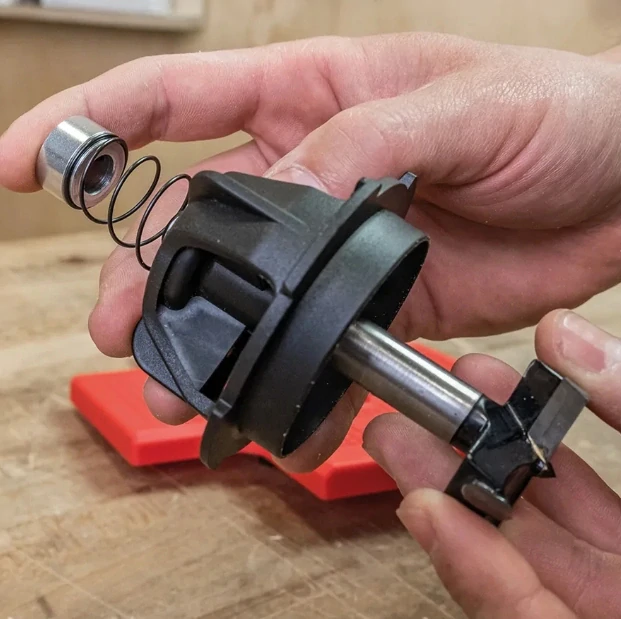 Šablona pro vrtání misek pantů, VP-CHJ, IGM 