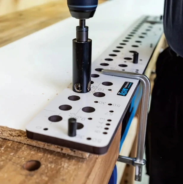 Vrtací šablona sada 900mm + ZDARMA 100ks kolíků 8x35, FKP900, IGM 