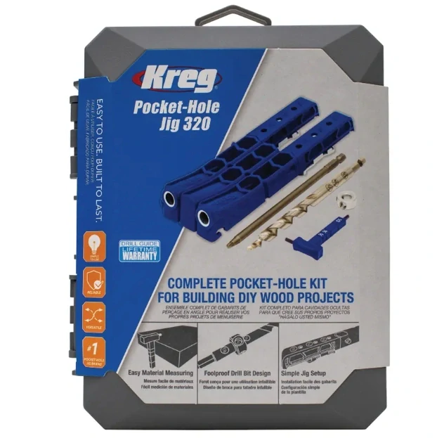 Svrtávací přípravek na skryté šroubové spoje 320, KPHJ320-INT, Kreg 