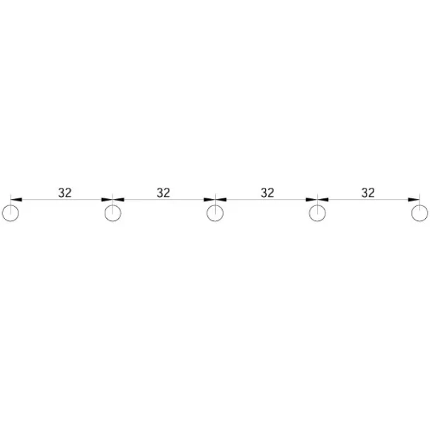 Vrtací hlava souosá 5x32mm, FMB3205, IGM 