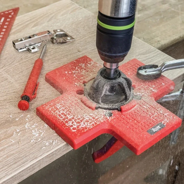 Sukovník pro vrtání misek pantů - D35x91 S=9,5, VPP-CHJB, IGM 