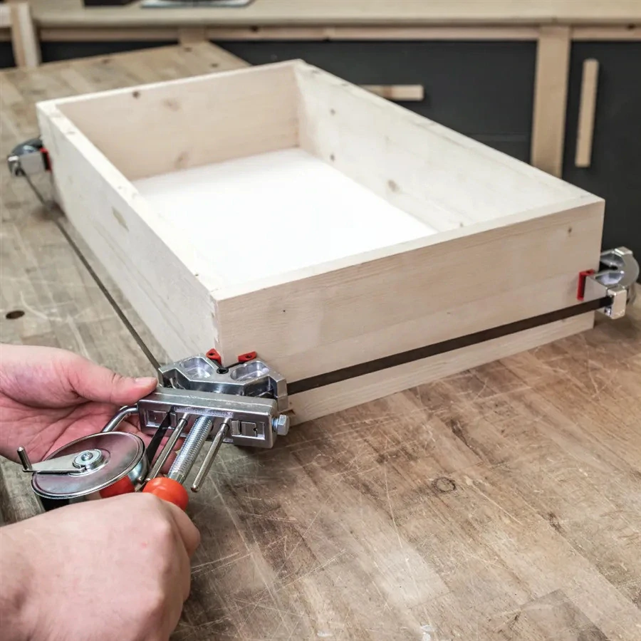 Stahovací svěrka na rámy kovová, 146-1230, IGM