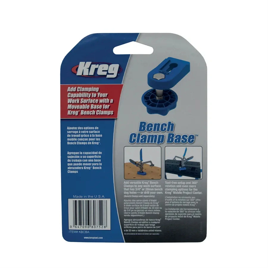 Adaptér ke stolním svěrkám, KBCBA, Kreg