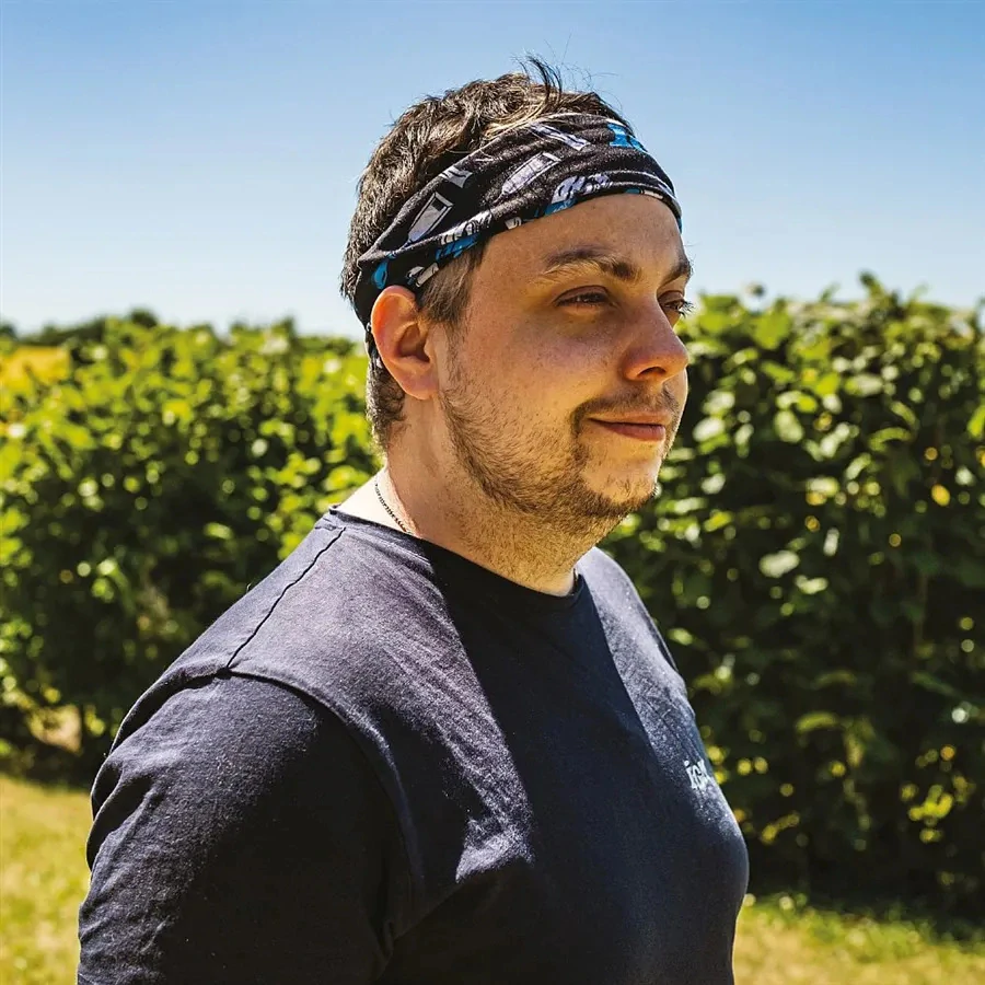 Multifunkční šátek Comics Black, QMAR-MS, IGM