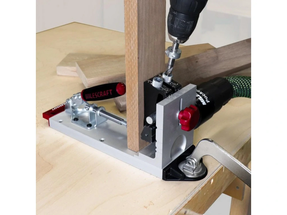 Přípravek pro výrobu kapsové spoje, Milescraft. PocketJig400, M1327