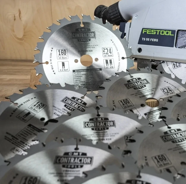Pilový kotouč na dřevo, Masterpack - D160x2,2 d20 Z24 HW, 10ks, - K16024H-X10, CMT Contractor