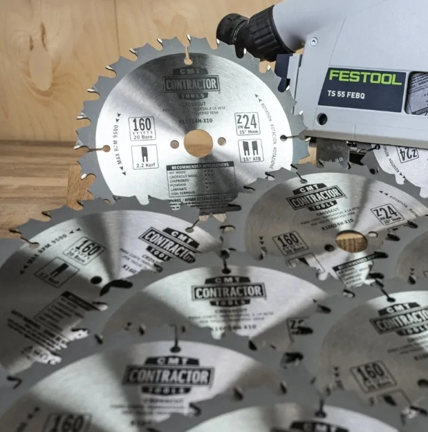 Pilový kotouč na dřevo, Masterpack - D250x2,6 d30 Z40 HW, 5ks, - K25040M-X05, CMT Contractor