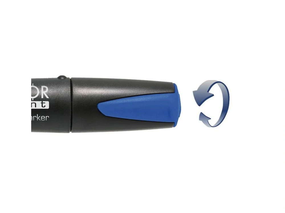 Pica Visor Permanent – průmyslový značkovač s výměnnými náplněmi, Barva černá, 99046, Pica