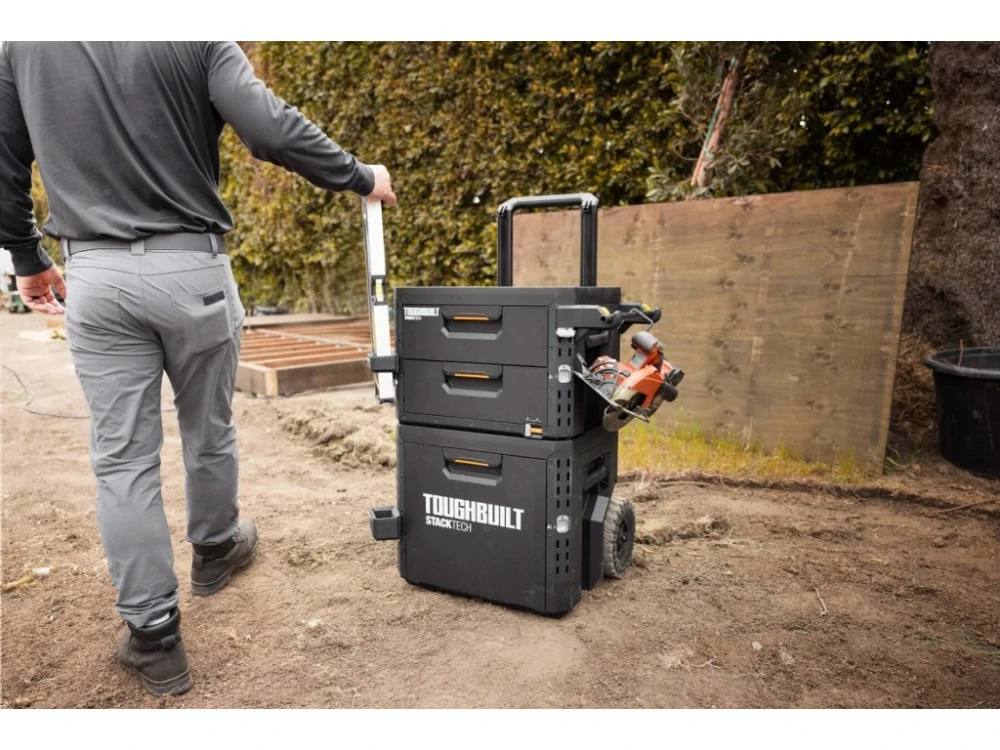 Pojízdný box na nářadí 1× hluboká zásuvka, TB-B1-D-R91, ToughBuilt StackTech®