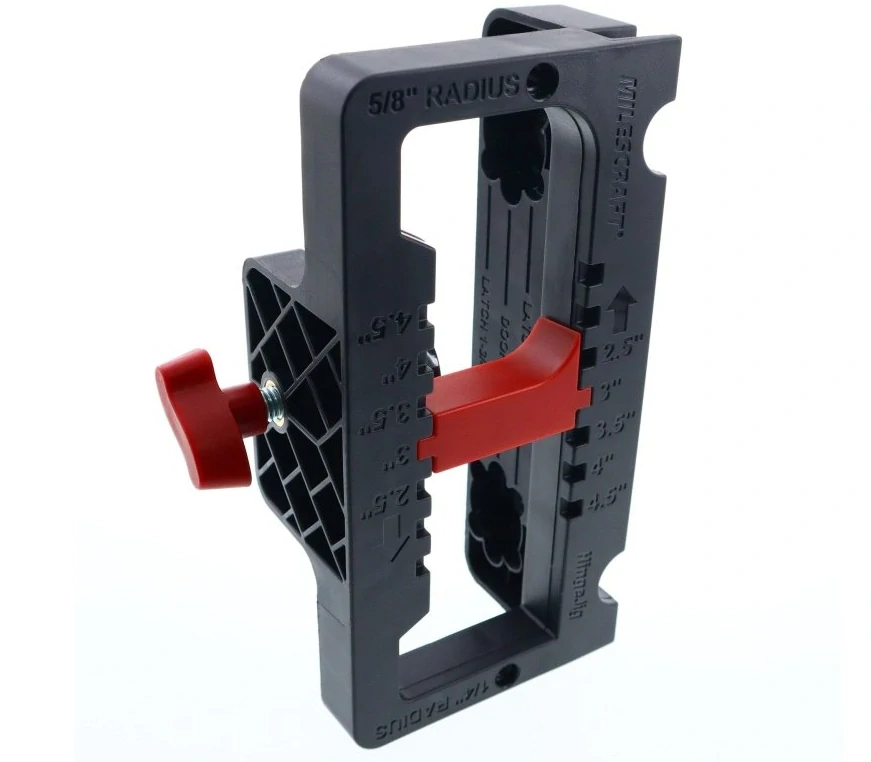 HingeJig™ – šablona na panty a zámky dveří, Milescraft, M1226