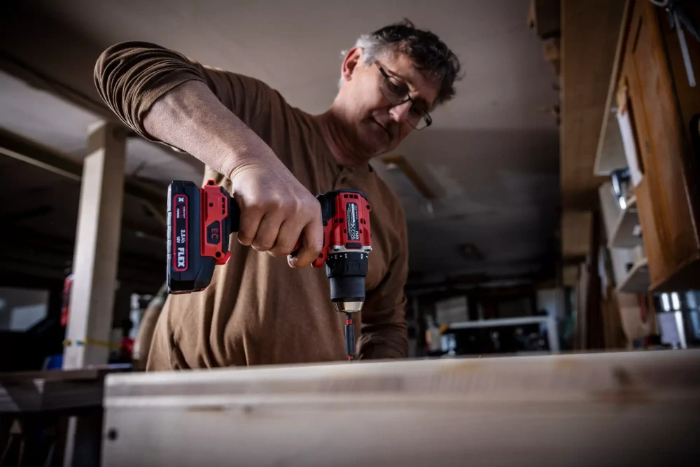 Aku-šroubovák 18 V, 2-rychlostní, DD 2G 18.0-EC LD/2.5 Set, FLEX