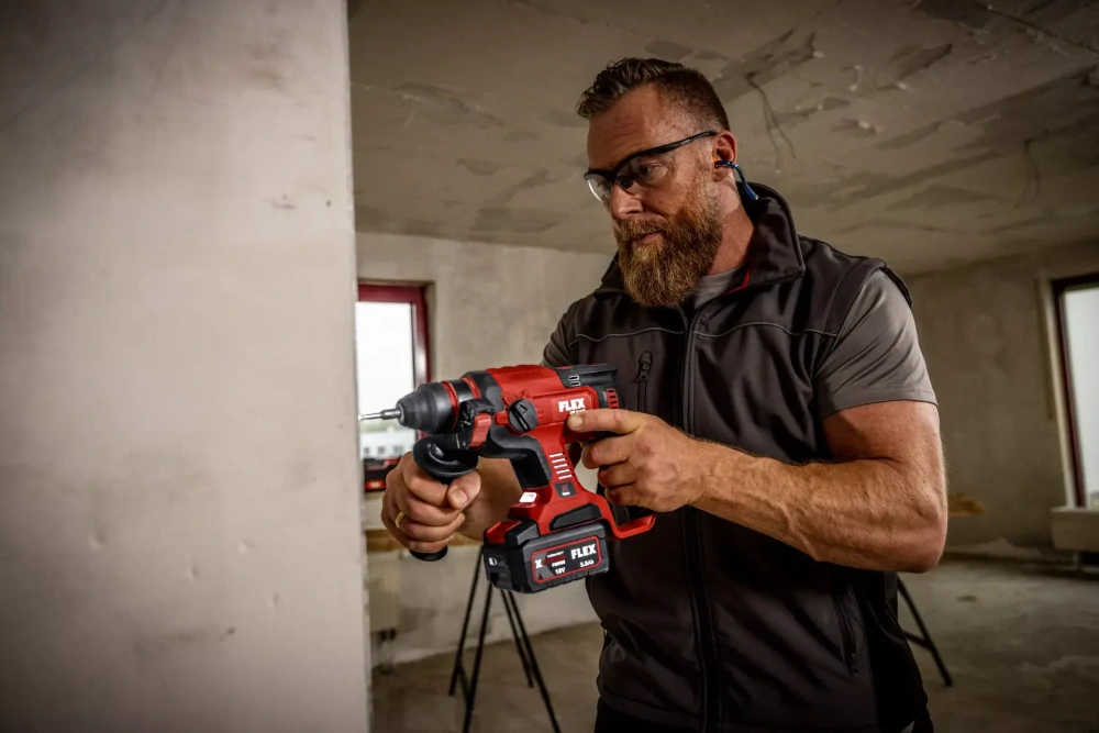 Kombinované aku-vrtací kladivo 18,0 V, CHE 18.0-EC, FLEX