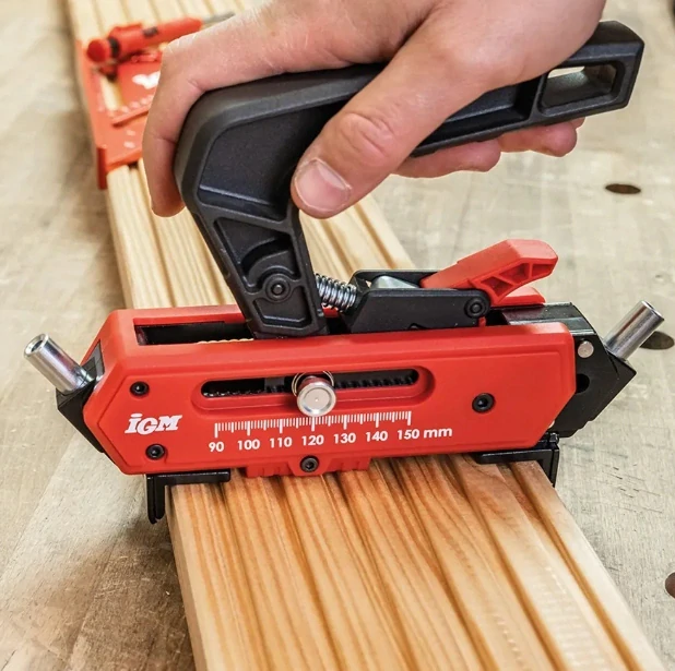 Přípravek na montáž terasových prken, VP-DJ, IGM 