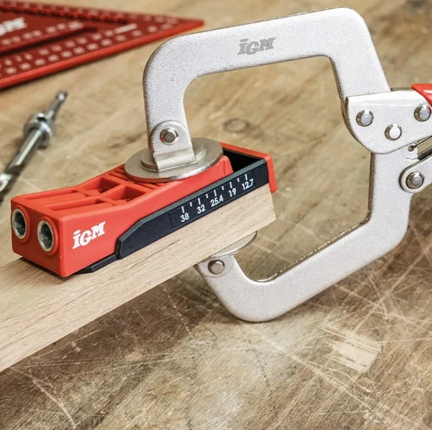 Pocket Hole Svrtávací přípravek Double, VP-PHJ2, IGM 