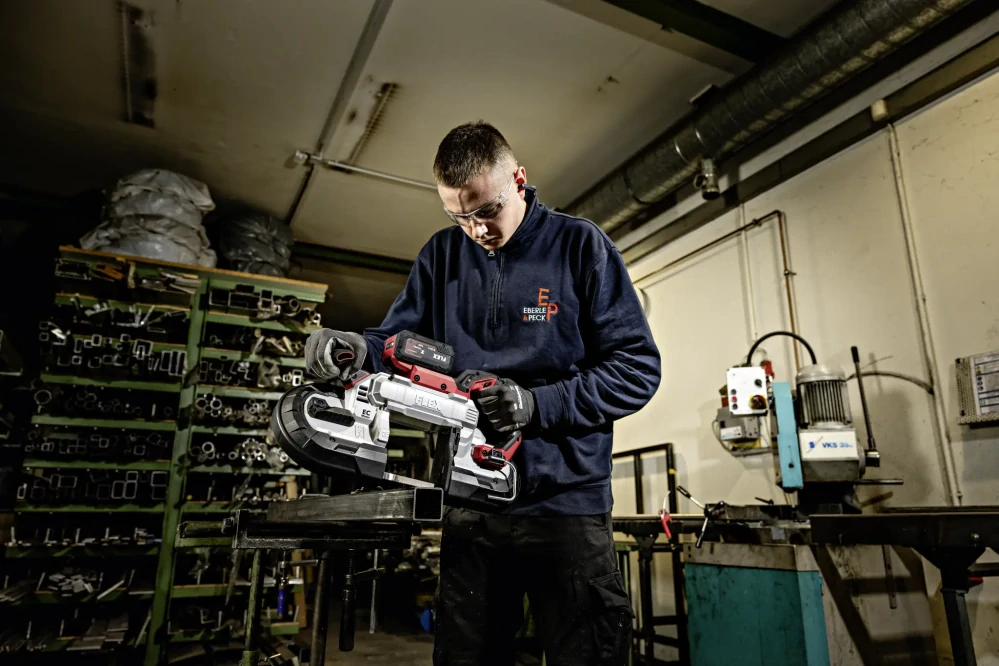 Aku-pásová pila 18 V, SBE 127 18-EC, FLEX