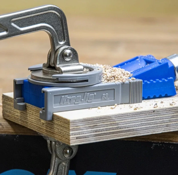 Svrtávací přípravek na skryté šroubové spoje R3, R3-INT, Kreg 